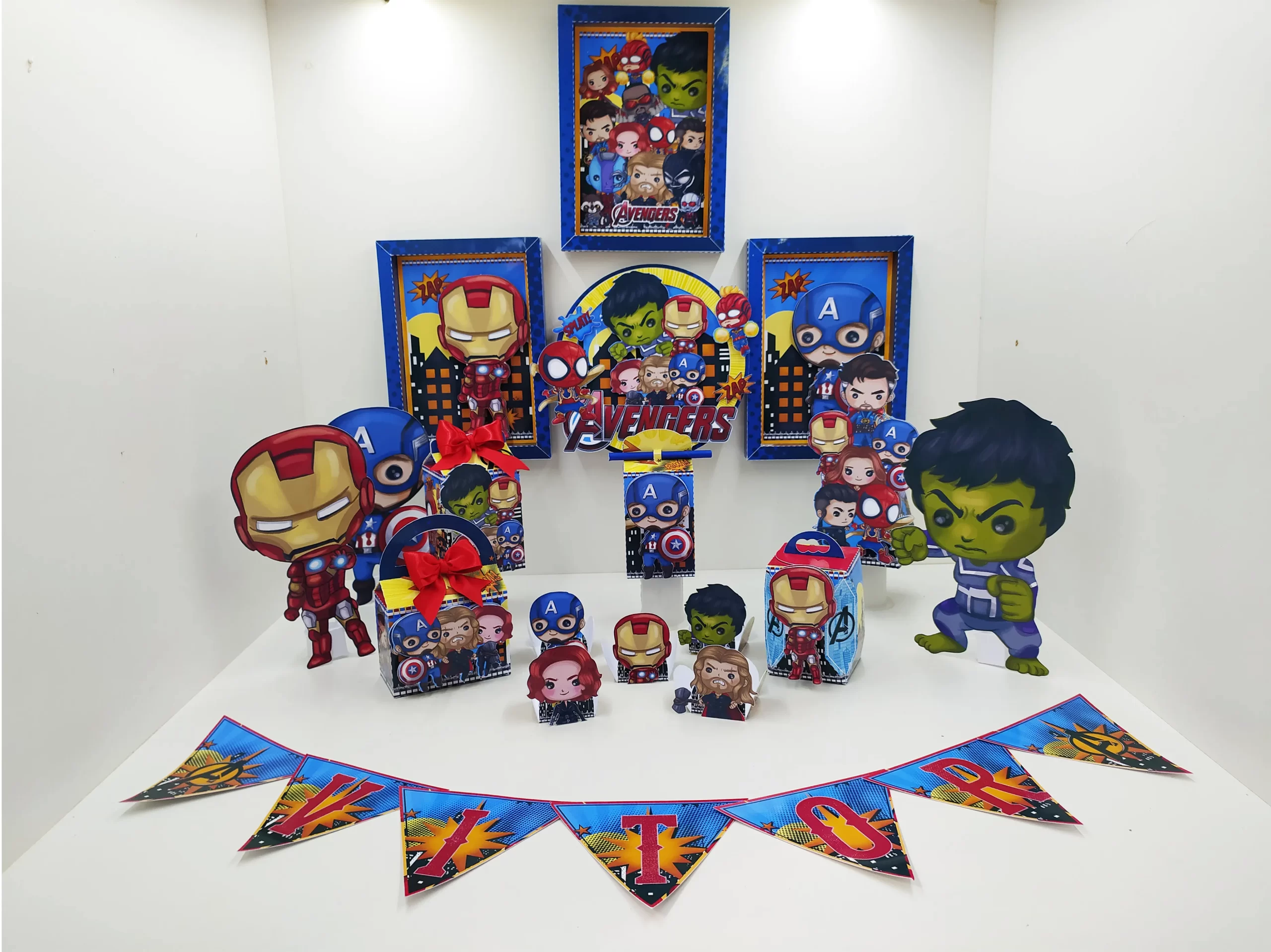 Arquivo de Corte Vingadores Studio Png e Pdf