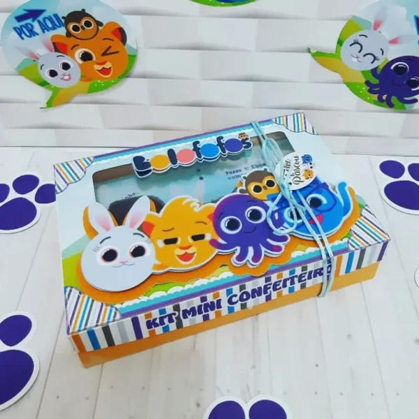 Itens personalizados para festa de Páscoa Bolofofos em arquivo digital Studio e PDF.