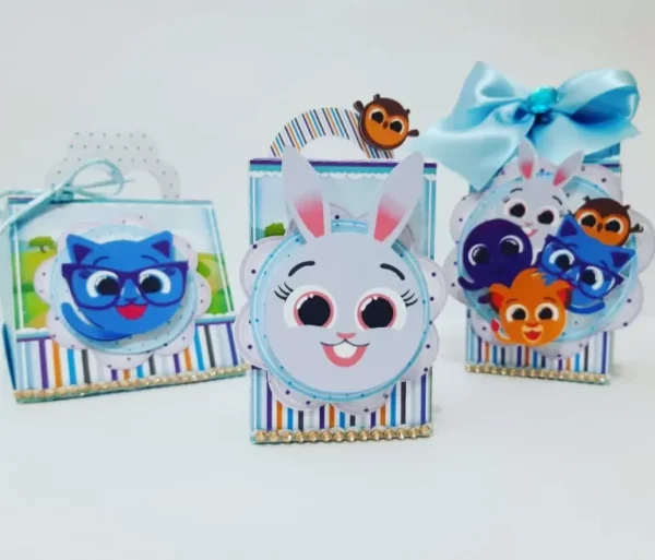 Itens personalizados para festa Bolofofos em arquivo digital Studio e PDF.