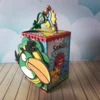 Enfeite de mesa para imprimir do tema Angry Birds nos formatos digitais Studio, PNG e PDF.