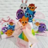 Centro de mesa e itens de decoração tema Bolofofos Menina pronto para imprimir e recortar.