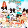 Centro de mesa personalizado no tema Bosque nos formatos Studio e PDF para decoração de festa infantil.