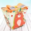 Moldes digitais de centro de mesa do tema Bosque para personalizados de festa em Studio e PDF.