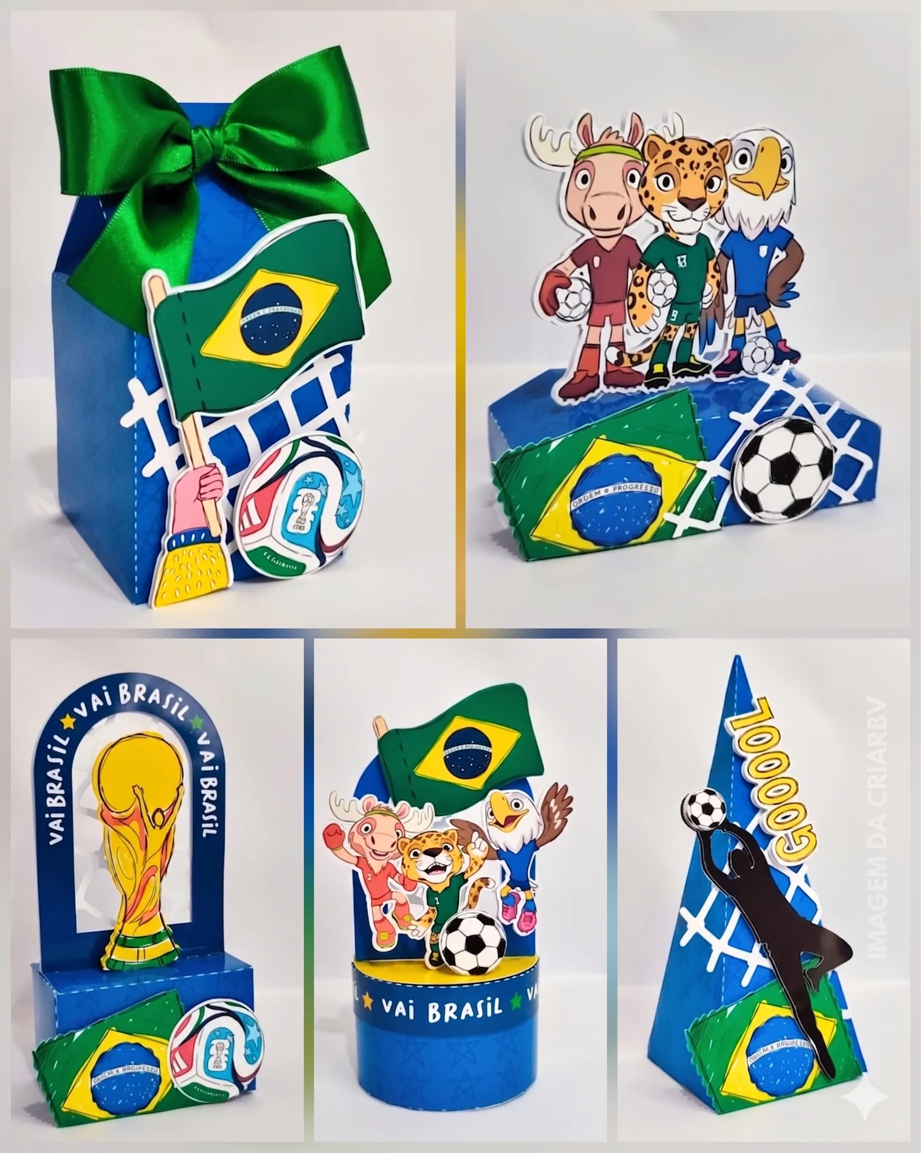 Centro de Mesa Copa Brasil Studio e Pdf
