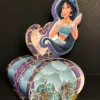Arquivos de corte para centro de mesa da Princesa Jasmine em formatos Studio, SVG e PDF para imprimir.