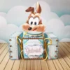 Itens personalizados para decoração de aniversário Looney Tunes em arquivo digital Studio, PNG e PDF.