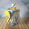 Design de corte para centro de mesa de aniversário no tema Looney Tunes em formatos Studio e PDF.