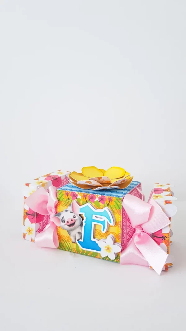 Kit de arquivos digitais para personalizados de aniversário tema Moana com corte digital e manual.