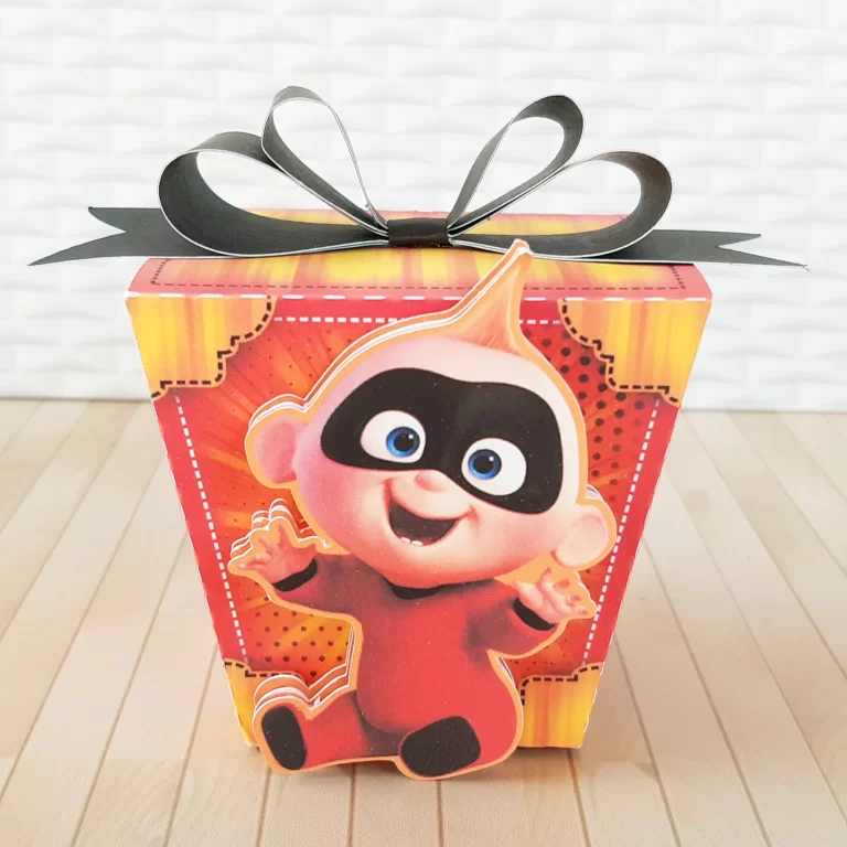 Kit de arquivos digitais para personalizados de aniversário tema Os Incríveis com corte digital e manual.