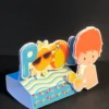 Arquivos de centro de mesa e elementos decorativos tema Pool Party em Studio e PDF.
