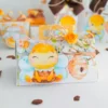 Topper de bolo e elementos decorativos tema Abelhinha simples prontos para imprimir e recortar.