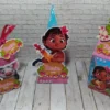 Itens de papelaria personalizada para aniversário Moana em arquivo digital Studio.