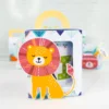 Moldes digitais com animais da floresta para Decoração Bosque Encantado em Studio e PDF para impressão.
