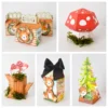 Kit digital de personalizados para Decoração Bosque Encantado nos formatos Studio, PNG e PDF para festa infantil.