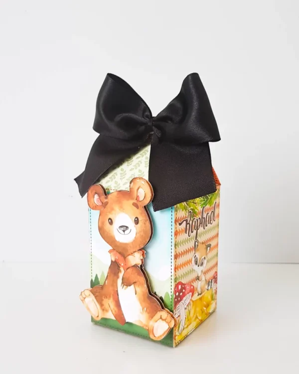 Topo de bolo para imprimir do tema Decoração Bosque Encantado em formatos digitais Studio, PNG e PDF.