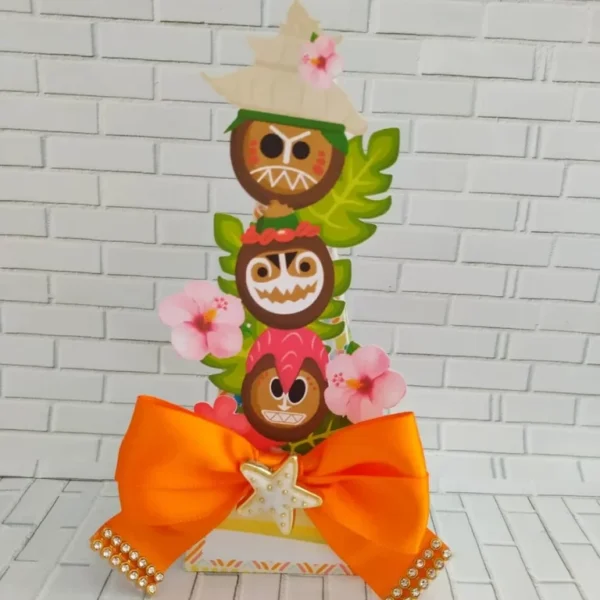 Itens personalizados para aniversário Moana em arquivo digital Studio, PNG e PDF.