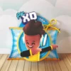 Arte digital para topo de bolo e decoração festa infantil PK XD em formato Studio, PNG e PDF.