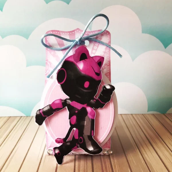 Kit digital de decoração tema PK XD Menina para festa, formatos Studio, PNG e PDF inclusos.