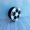 Itens de festa infantil e elementos de decoração tema futebol prontos para imprimir e recortar.