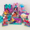 Kit digital de personalizados para Decoração Jasmine e Aladdin nos formatos Studio e PDF para scrapfesta.
