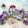 Kit digital de personalizados premium para Decoração Jasmine Luxo nos formatos Studio, PNG e PDF para scrapfesta.