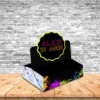 Arquivo digital de corte para itens de decoração de festa neon em formatos Studio e PDF.