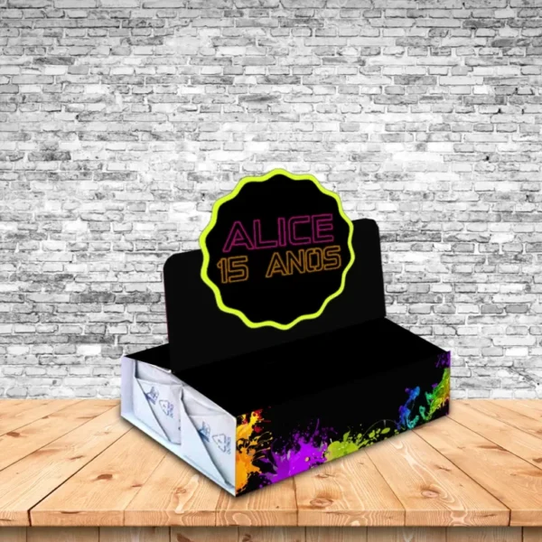 Arquivo digital de corte para itens de decoração de festa neon em formatos Studio e PDF.