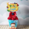 Itens personalizados para decoração de aniversário Pool Party Menino em arquivo digital Studio, PNG e PDF.