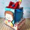 Topper de bolo e elementos de decoração tema Pool Party Menino prontos para imprimir e recortar em Studio, PNG e PDF.