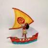 Design de corte para festa de aniversário tema Moana com elementos grandes no formato Studio.