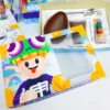 Elementos decorativos para festa de Páscoa tema PK XD nos formatos Studio e PDF.