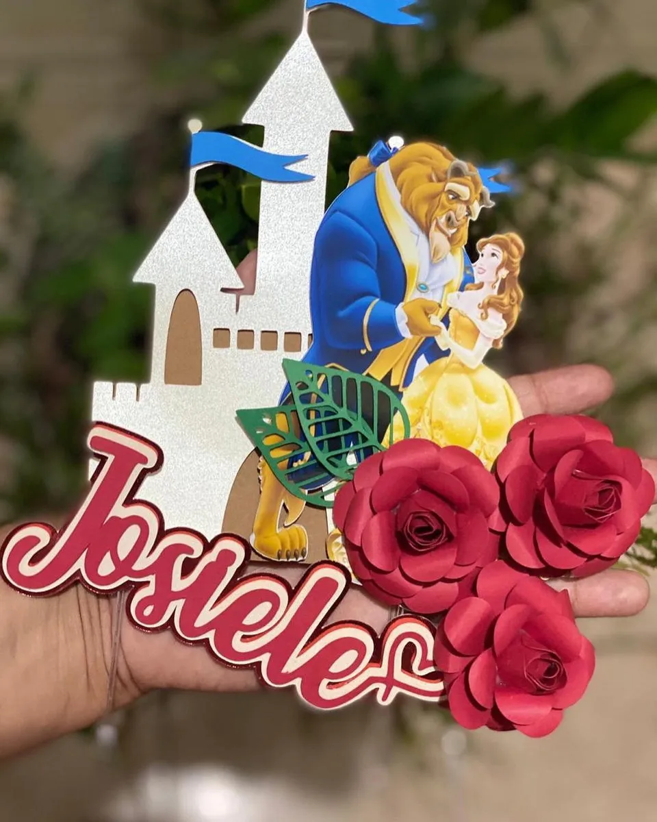 Arquivos de Corte Bela e a Fera: 10 Temas Decoração Scrapfesta