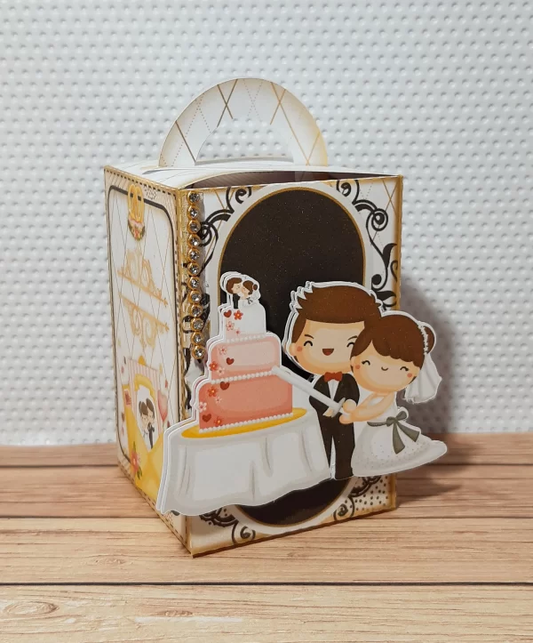 Moldes práticos de scrapfesta para personalizados de casamento rústico em formato Silhouette Studio e PDF.
