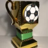 Itens personalizados para decoração de aniversário de futebol em arquivo digital Studio e PDF.