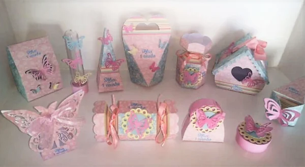 Arquivo digital de personalizados para Decoração de Borboleta Aniversário no formato Studio para scrapfesta.