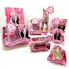 Kit digital de personalizados para Decoração Dia da Mulher nos formatos Studio, PNG e PDF para scrapfesta.