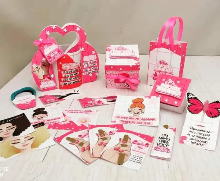 Decoracao festa dia da mulher studio e pdf