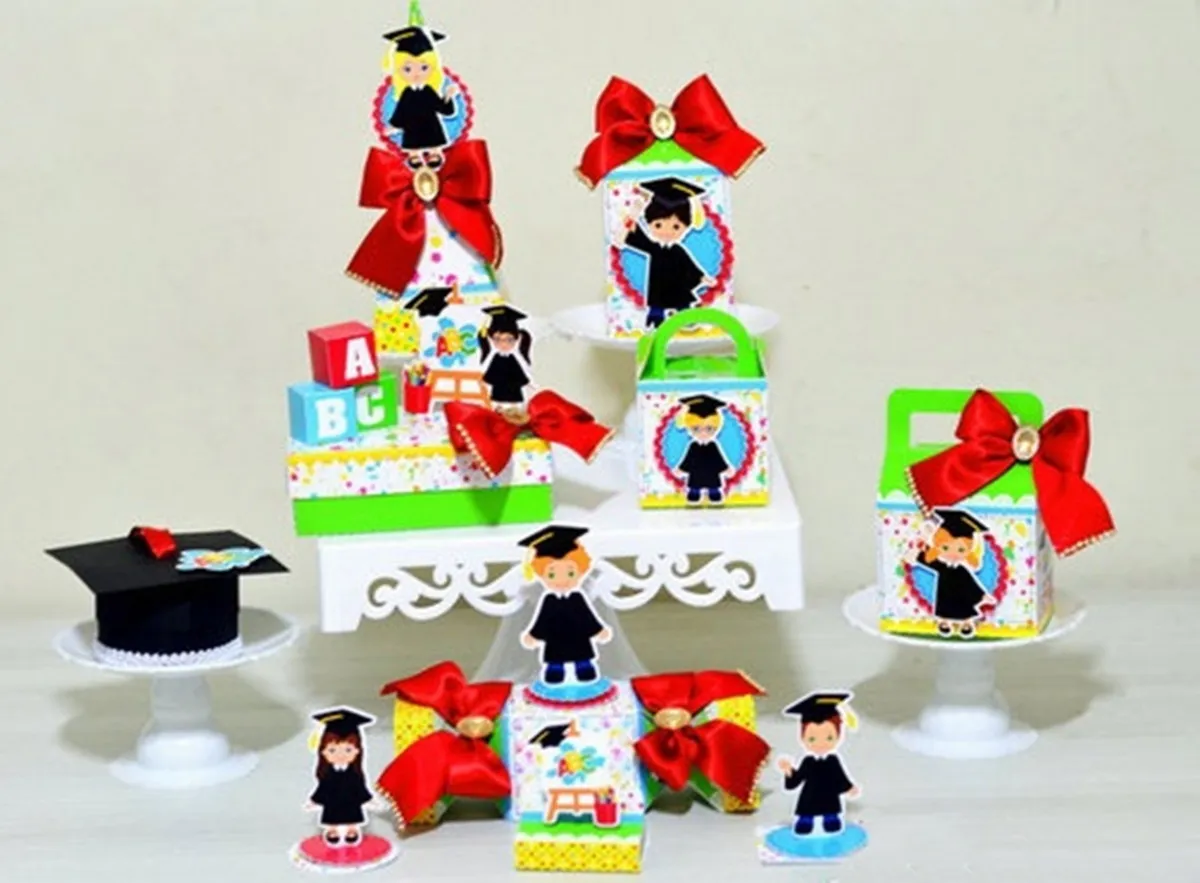Decoracao formatura educacao infantil studio