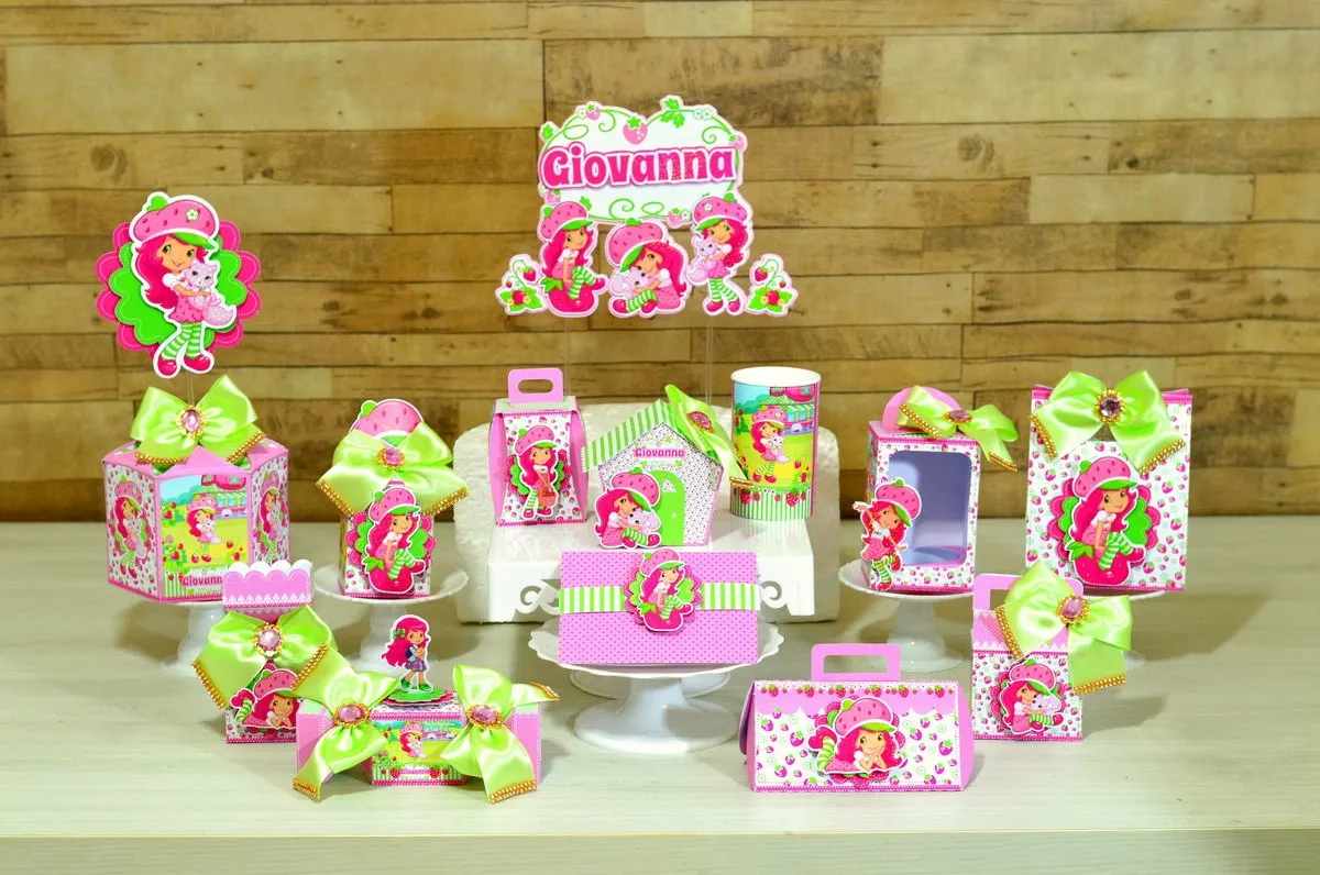 Decoracao moranguinho simples studio e pdf