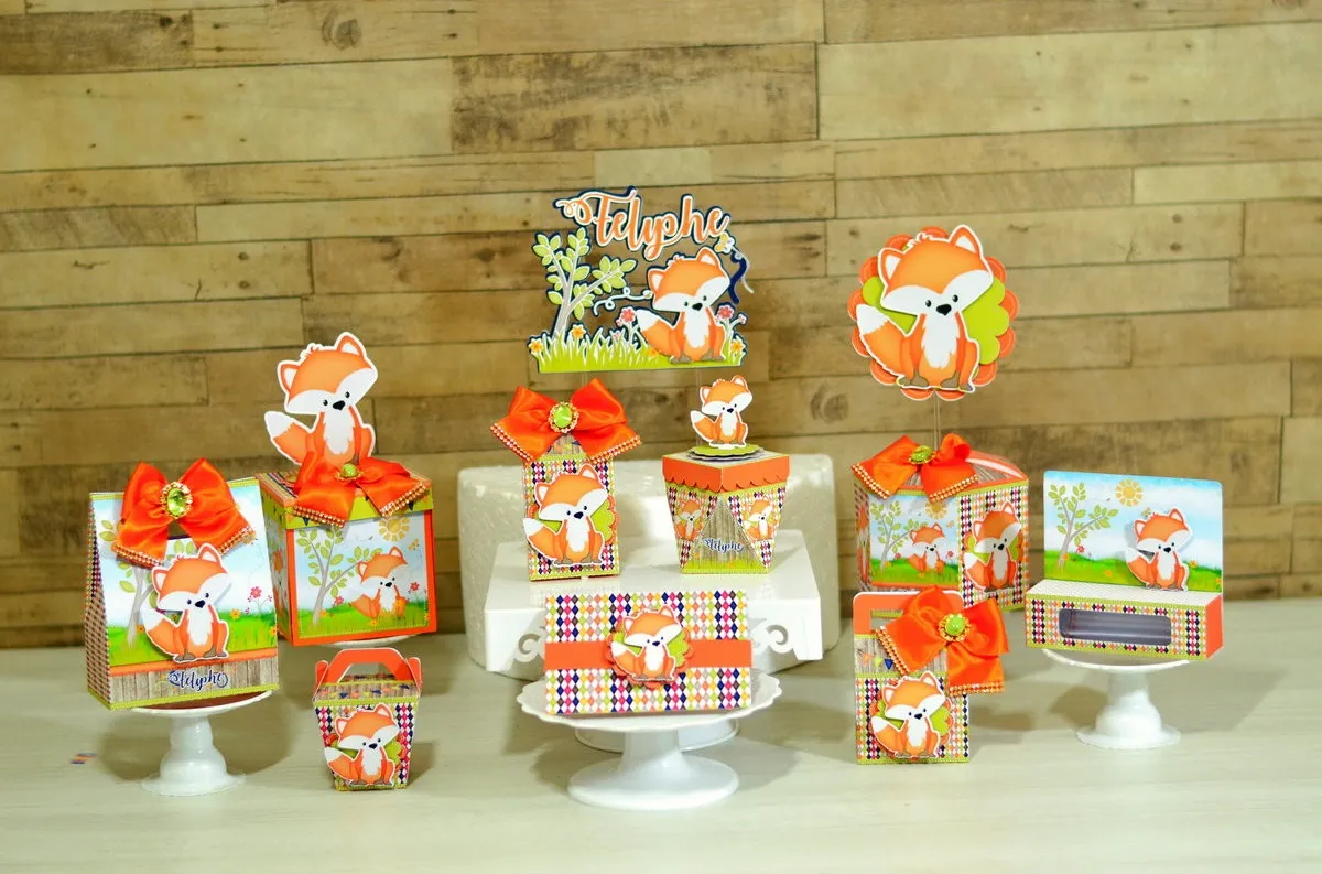 Decoracao raposinha simples studio e pdf