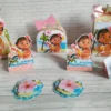Kit de arquivos digitais para personalizados de aniversário tema Moana com corte digital e manual.