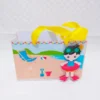 Kit de arquivos digitais para personalizados de aniversário infantil Pool Party com corte digital e manual.