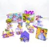 Arquivo digital de corte para itens de festa simples tema Princesa Sofia em formatos Studio e PDF.