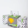 Itens personalizados para festa de futebol em arquivo digital Studio, PNG e PDF.