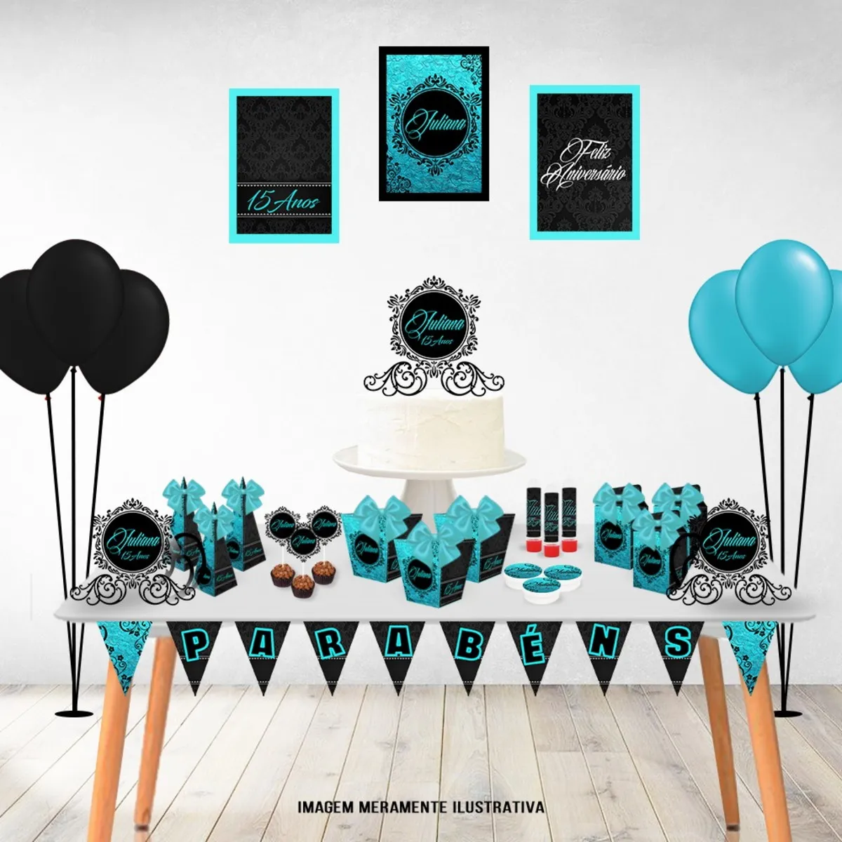 Arquivos de Corte Aniversário 15 Anos: 10 Temas para Decoração