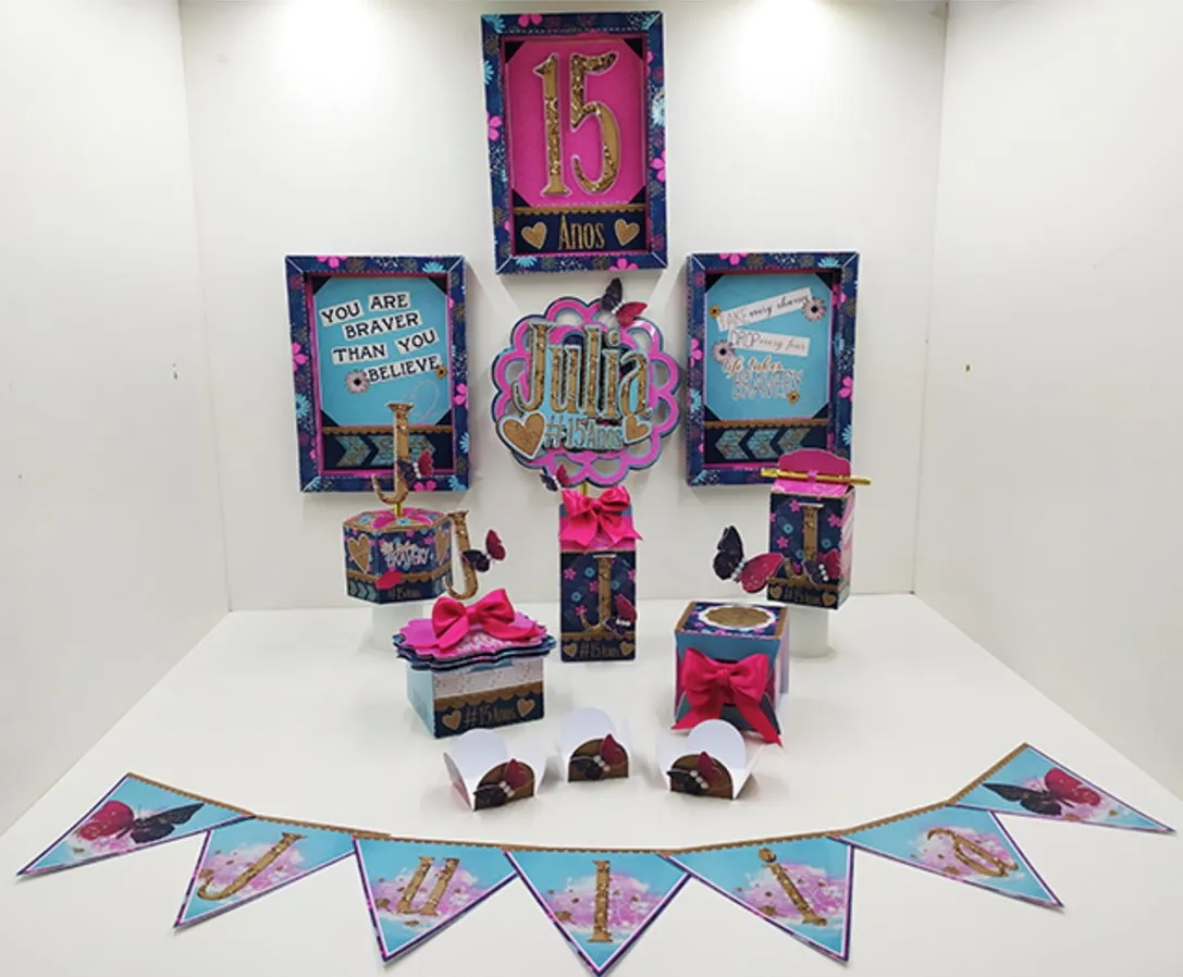 Arquivos de Corte Aniversário 15 Anos: 10 Temas para Decoração