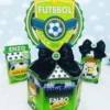 Design de corte para festa de aniversário no tema futebol em formatos Studio e PDF.