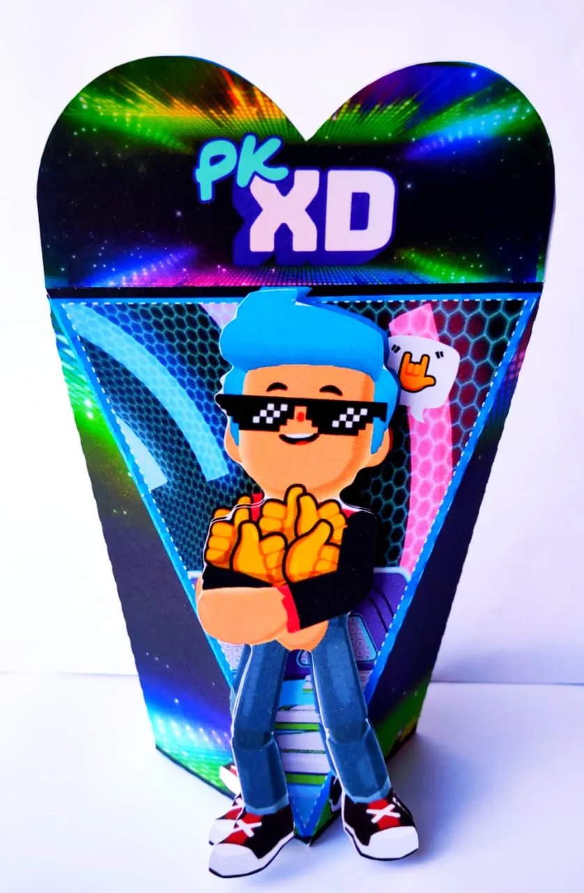 Lembrancinha De Aniversario Pk Xd Studio E Pdf - Imagem 4