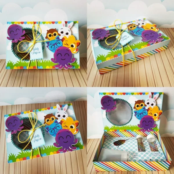 Arquivo digital de corte para kit mini confeiteiro no tema Bolofofos em formatos Studio, PNG e PDF.