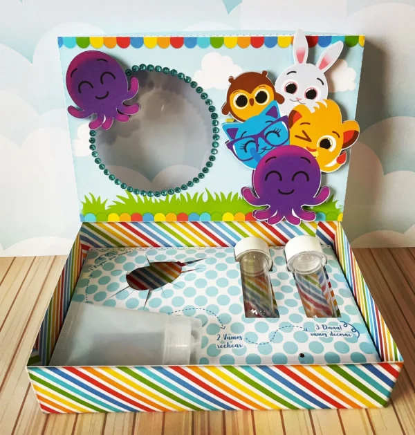 Kit digital completo tema Bolofofos para mini confeiteiro em Studio, PNG e PDF.